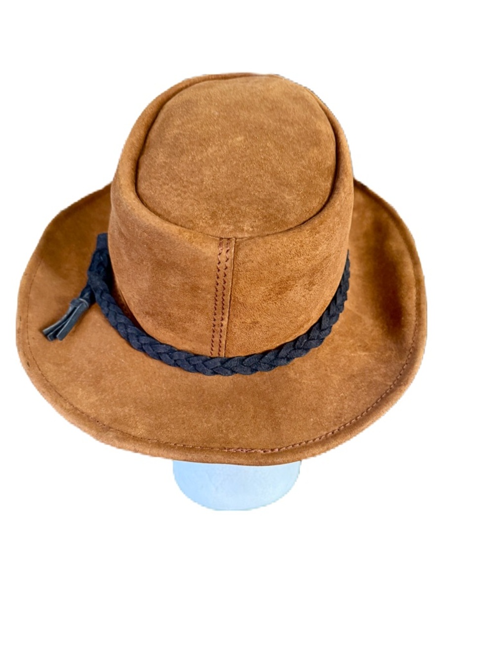 Walkabout Leather Outback Australian Hat EUC SUEDE unisex - Picture 6 of 9